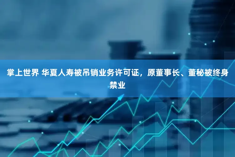 掌上世界 华夏人寿被吊销业务许可证，原董事长、董秘被终身禁业