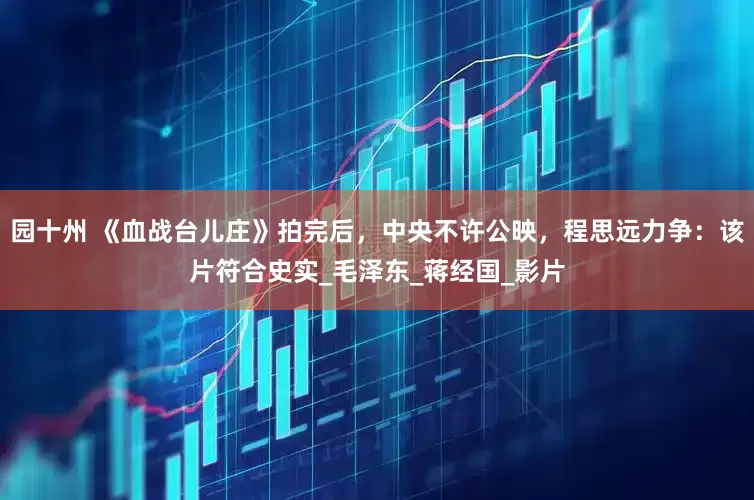 园十州 《血战台儿庄》拍完后，中央不许公映，程思远力争：该片符合史实_毛泽东_蒋经国_影片